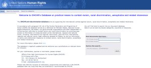 OHCHR Anti-Discrimination Database