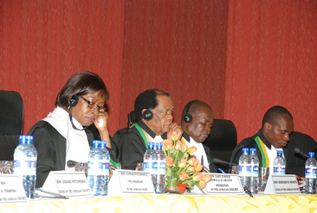 African Court on Human and Peoples' Rights in sessionCredit: AfCHPR