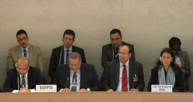 Egypt participates in the Universal Periodic ReviewCredit: UN Web TV