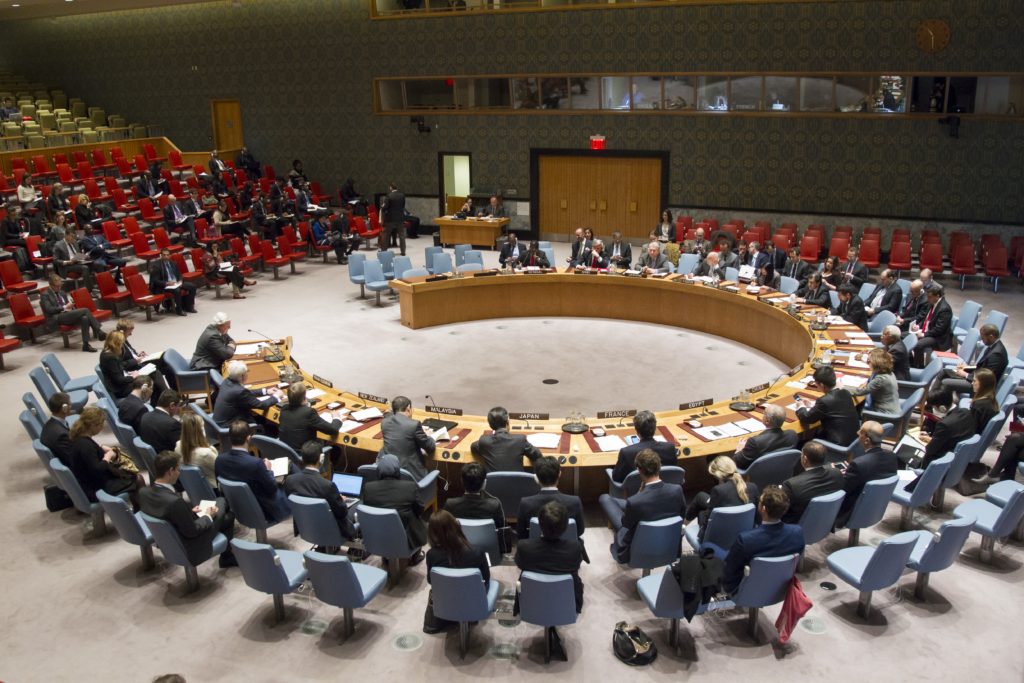 The UN Security Council meets on the situation in SyriaCredit: UN Photo/Loey Felipe