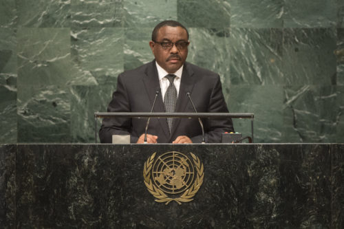 Ethiopia H.E. Mr. Hailemariam Dessalegn Prime Minister General Assembly Seventy-first session 10th plenary meeting General Debate