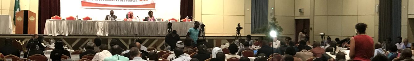 CAL representative addresses ACHPR